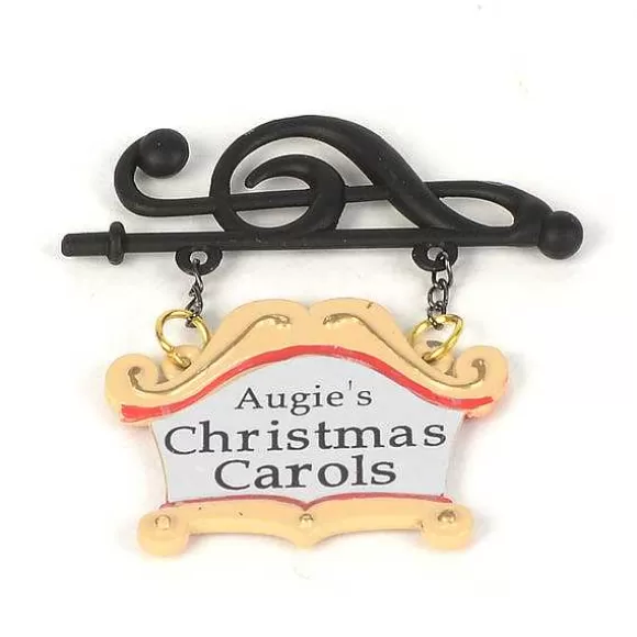 Department 56 Augie's Christmas Carols Sign< Replacement Parts