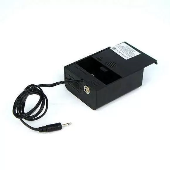 Department 56 Black Battery Box-Uses 2 C Batteries< Replacement Parts