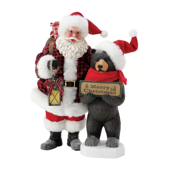 Department 56 Black Bear Lodge< New Santas