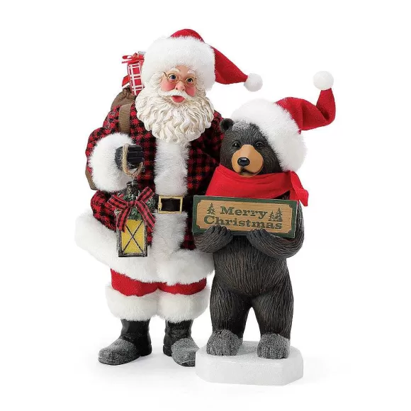 Department 56 Black Bear Lodge< New Santas