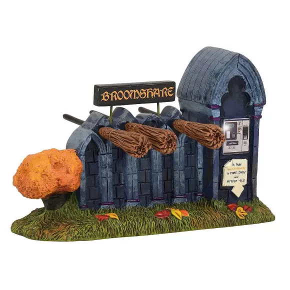 Department 56 Broomshare< Village Halloween Accessories