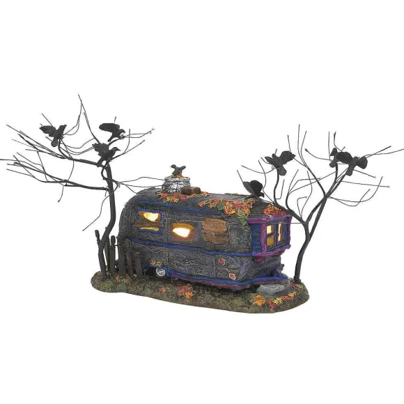 Department 56 Cackling Crow Caravan< Snow Village Halloween