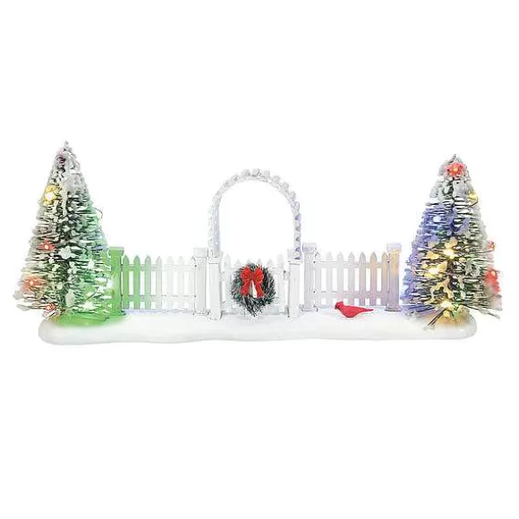 Department 56 Cardinal Christmas Gate< Village Accessories