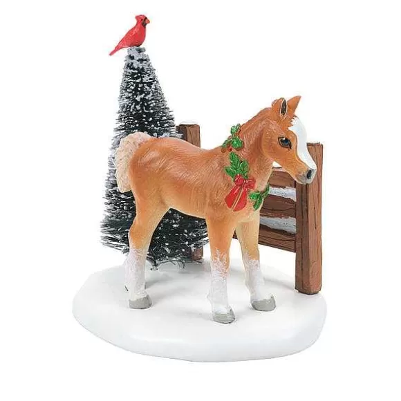 Department 56 Cardinal Christmas Pony< Village Accessories