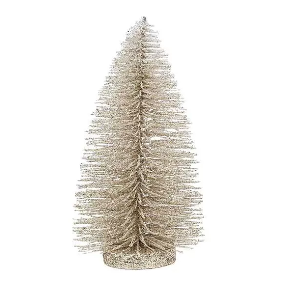 Department 56 Champagne 8 Inch Glitter Tree< Christmas Basics