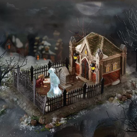 Department 56 Christmas Carol Cemetery< Dickens A Christmas Carol