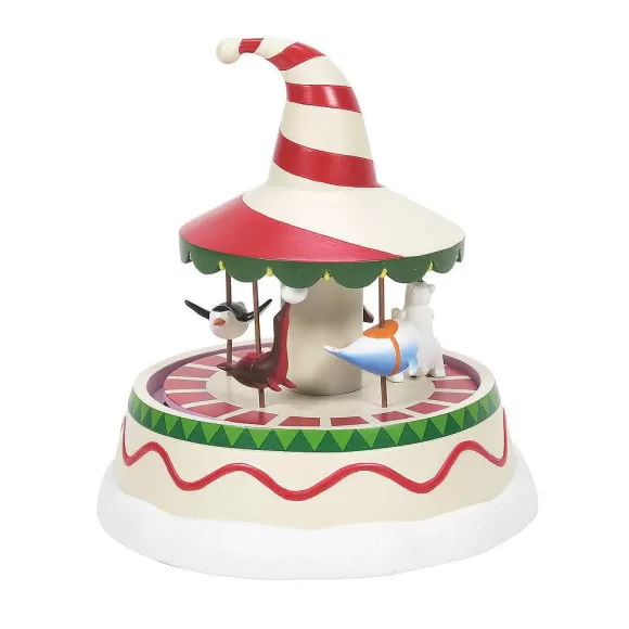 Department 56 Christmas Town Carousel< Nightmare Before Christmas Village