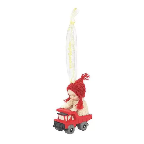 Department 56 Christmas Truckin' Ornament< Snowbabies Ornaments