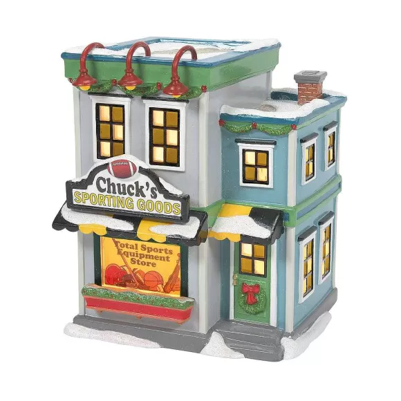 Department 56 Chuck's Sporting Goods< Peanuts Village