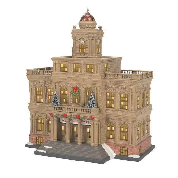 Department 56 City Hall< Christmas In The City