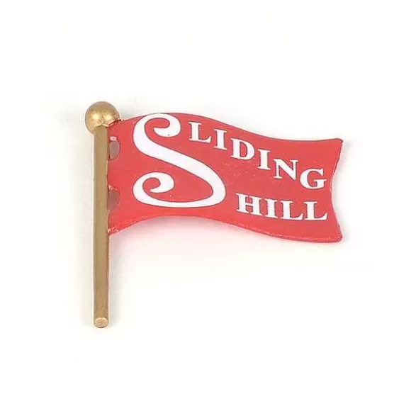 Department 56 Coca-Cola Sliding Hill Flag< Replacement Parts