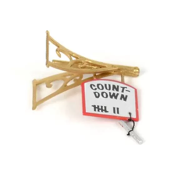 Department 56 Countdown To Christmas Headquarters Sign< Replacement Parts