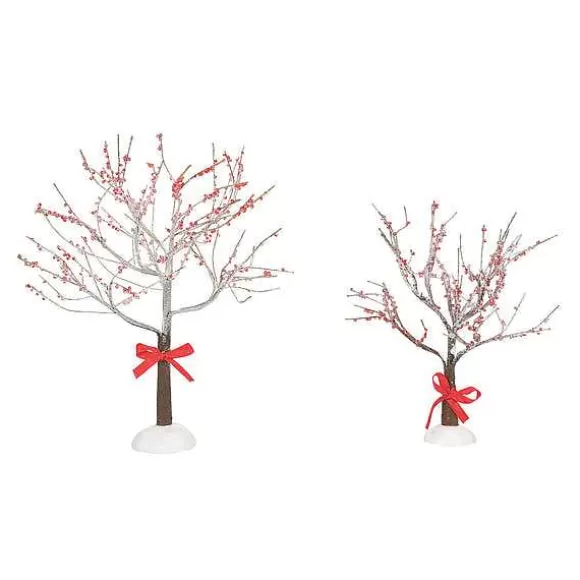 Department 56 Crabapple Tree With Ribbon< Village Accessories