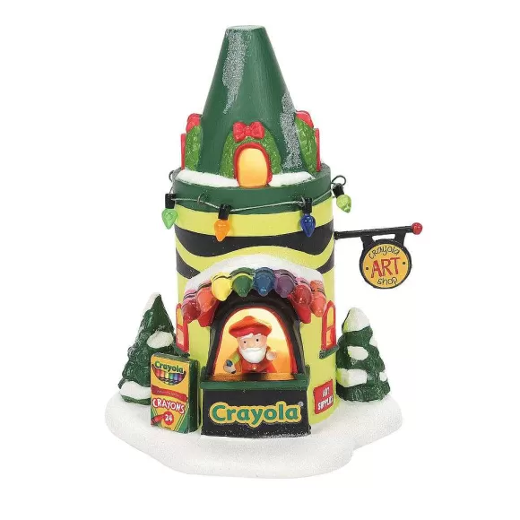 Department 56 Crayola Art Center< North Pole Series