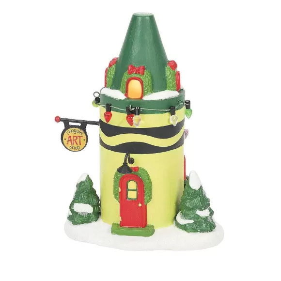 Department 56 Crayola Art Center< North Pole Series