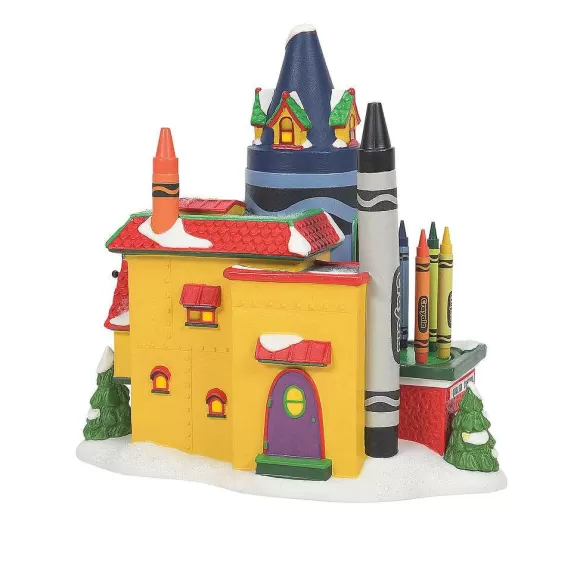 Department 56 Crayola Crayon Factory< North Pole Series