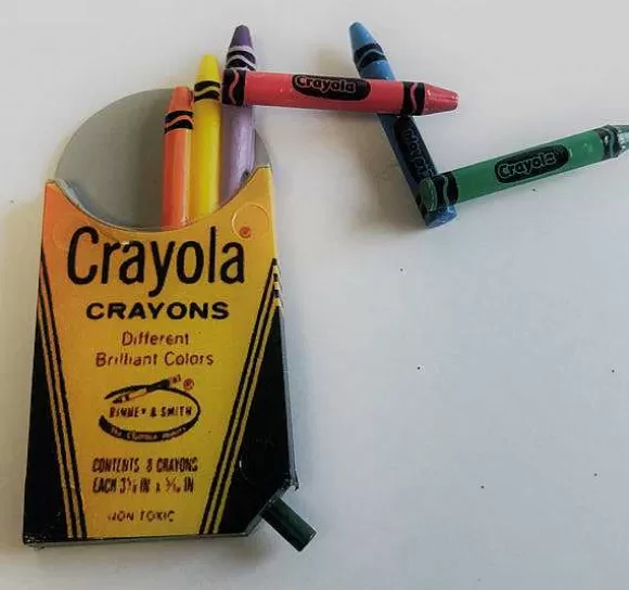 Department 56 Crayola Crayon Store Sign< Replacement Parts