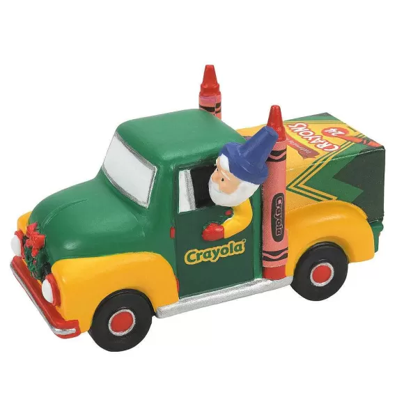 Department 56 Crayola Delivery Service< North Pole Series