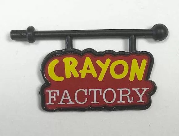 Department 56 Crayon Factory Sign< Replacement Parts