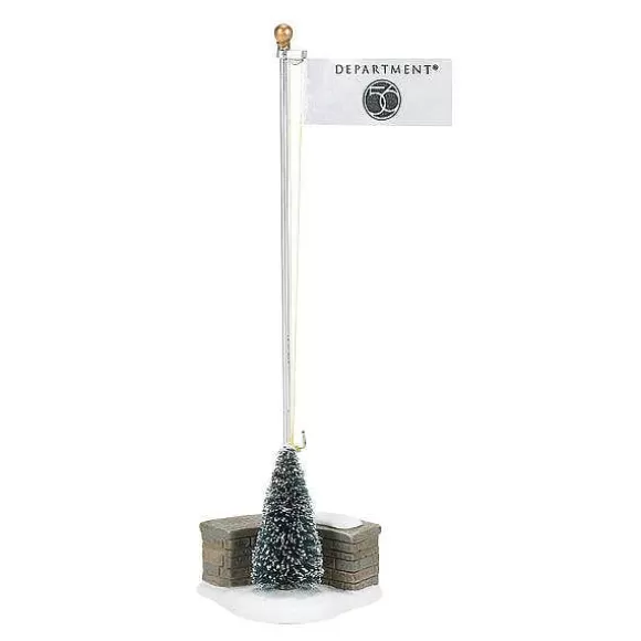 Department 56 Flag< Village Accessories