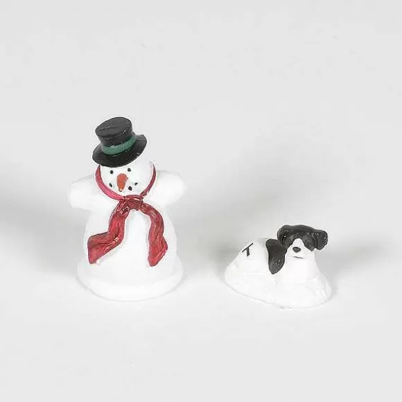 Department 56 Dog & Snowman< Replacement Parts