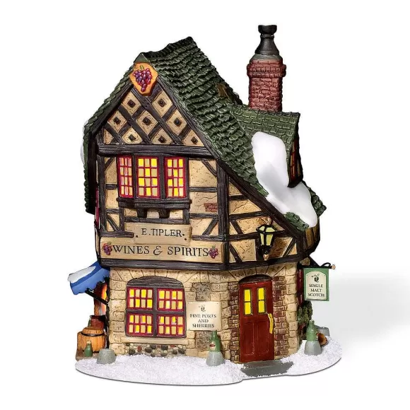 Department 56 E Tipler Agent Wine Spirits< Dickens Village