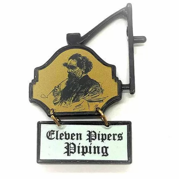 Department 56 Eleven Pipers Sign< Replacement Parts