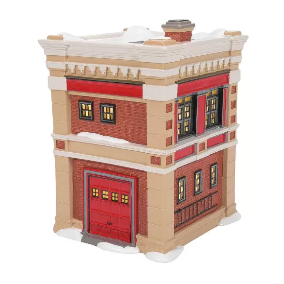 Department 56 Engine 223 Fire House< Original Snow Village