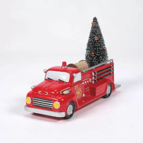 Department 56 Engine 223 Pump Truck< Original Snow Village