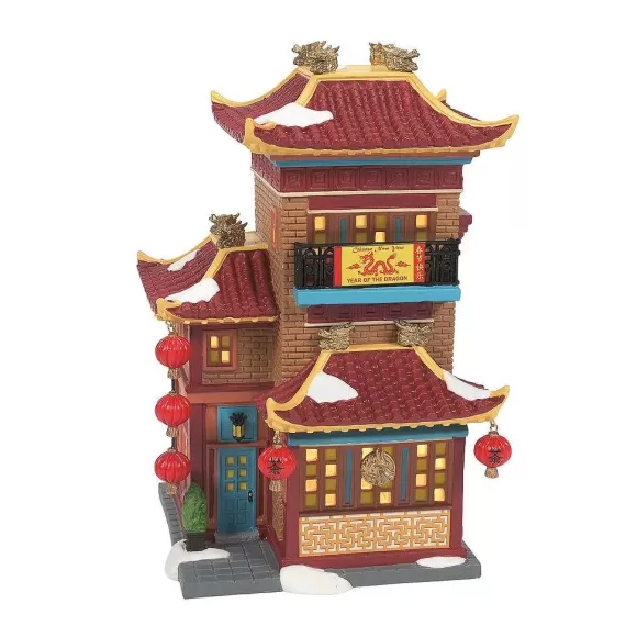 Department 56 Fe Lunar Dragon Tea House< Christmas In The City