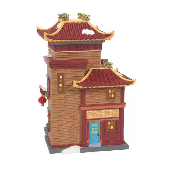 Department 56 Fe Lunar Dragon Tea House< Christmas In The City