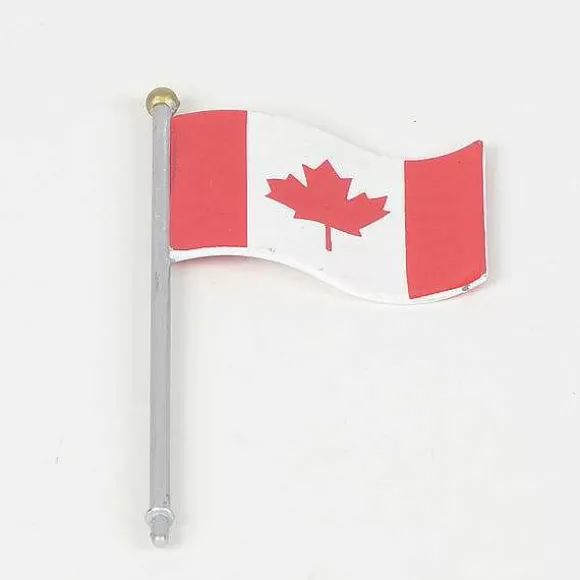 Department 56 Firehouse No. 5 Canadian Flag< Replacement Parts