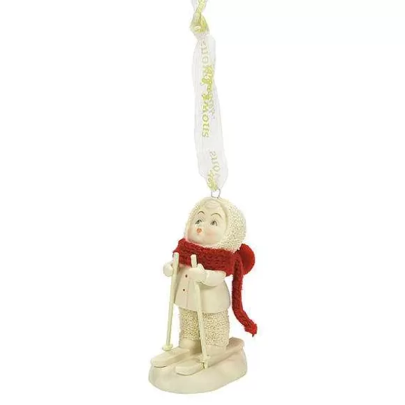 Department 56 First Time On Skis Ornament< Snowbabies Ornaments