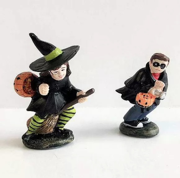 Department 56 Ghost In The Graveyard -Costumed Kids-Set Of 2< Replacement Parts