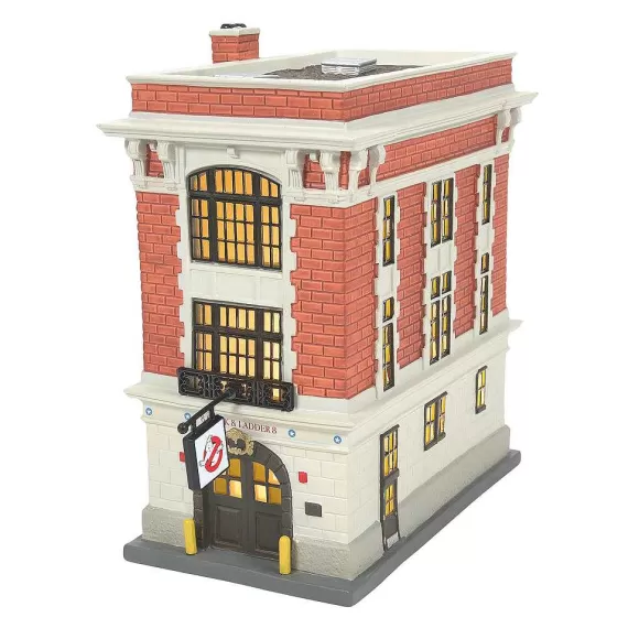 Department 56 Ghostbusters Firehouse< Hot Properties Village