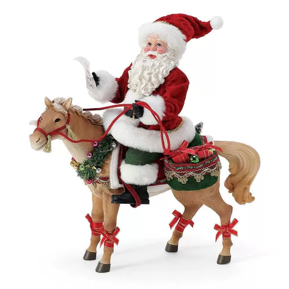 Department 56 Gift Horse< New Santas