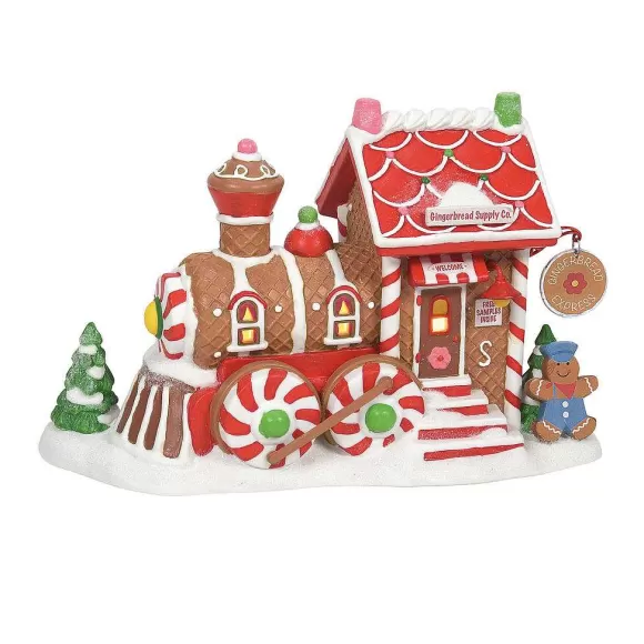 Department 56 Gingerbread Supply Company< North Pole Series