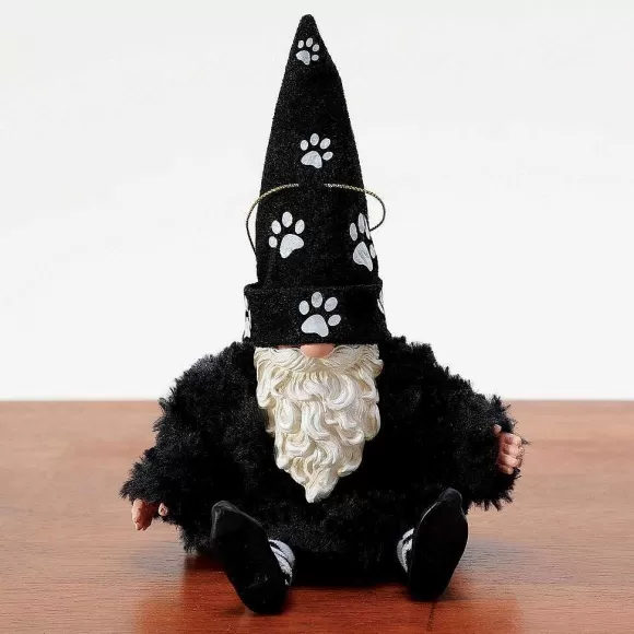 Department 56 Gnome Furry Pet Orn Blk< Sale