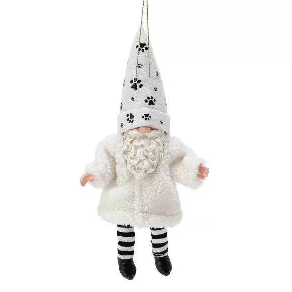 Department 56 Gnome Furry Pet Orn Wht< Sale