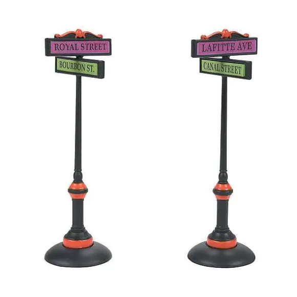 Department 56 Halloween Festive Signs< Village Halloween Accessories