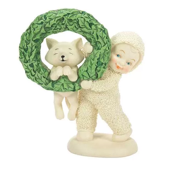 Department 56 Hang On 'Til Christmas< Snowbabies Classic Collection