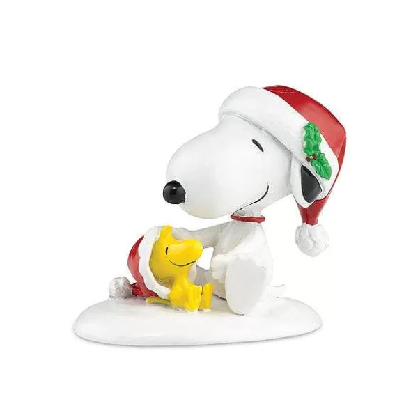 Department 56 Happy Holiday's Snoopy & Ws< Peanuts Village