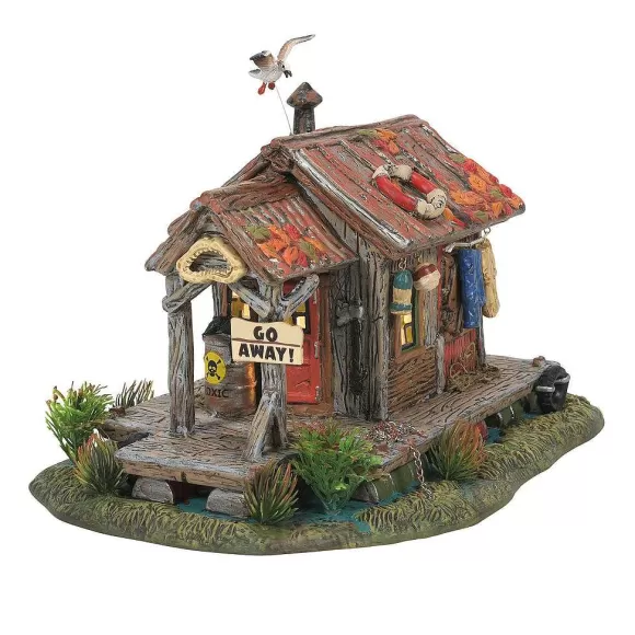 Department 56 Haunted Swamp Shanty< Snow Village Halloween