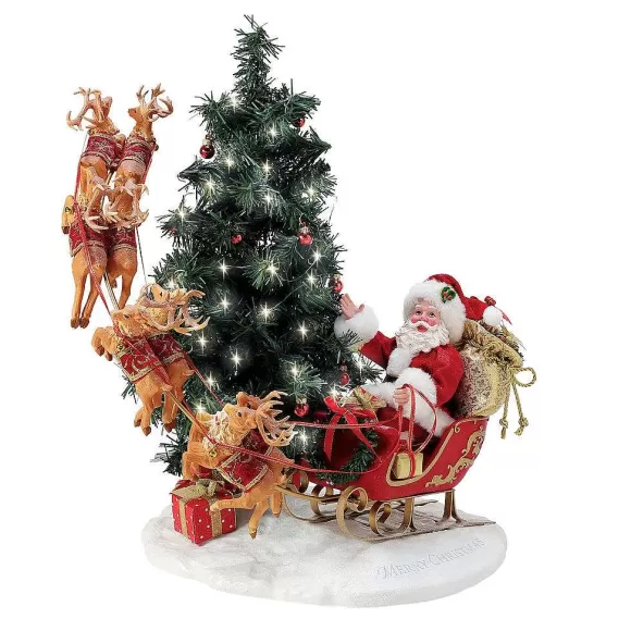 Department 56 Here Comes Santa Claus< New Santas