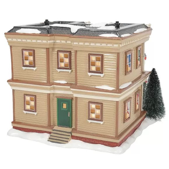 Department 56 Holiday Flats< Original Snow Village