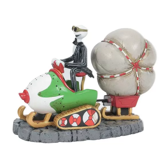 Department 56 Jack Brings Christmas Home< Nightmare Before Christmas Village