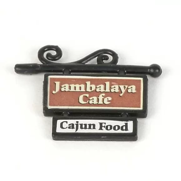 Department 56 Jambalaya Cafe Sign< Replacement Parts