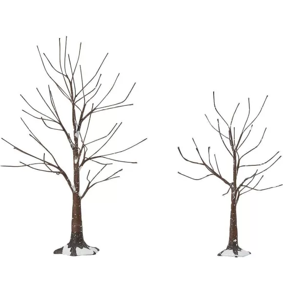 Department 56 Landscape Trees Snow Road< Village Accessories