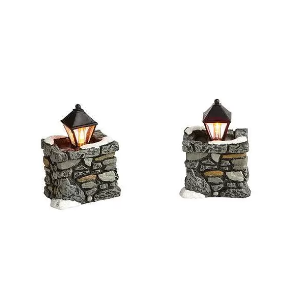 Department 56 Limestone Lamps< Village Accessories