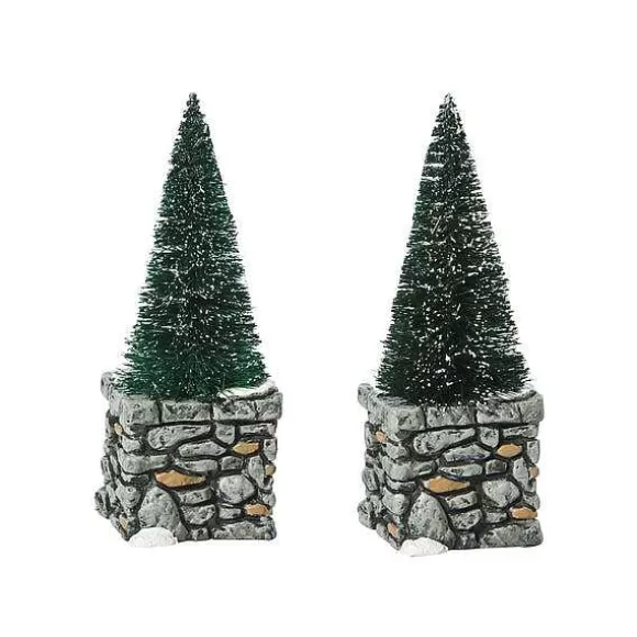 Department 56 Limestone Topiaries< Village Accessories